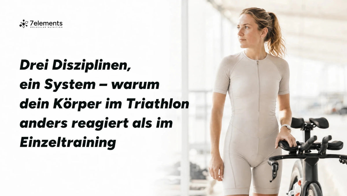 Triathletin in der Wechselzone – Elektrolyte beim Triathlon