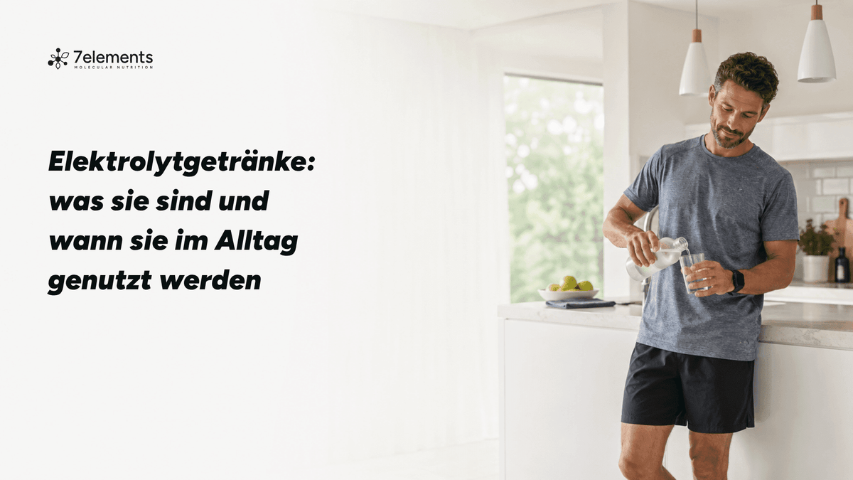 Elektrolytgetränke: was sie sind und wann sie im Alltag genutzt werden