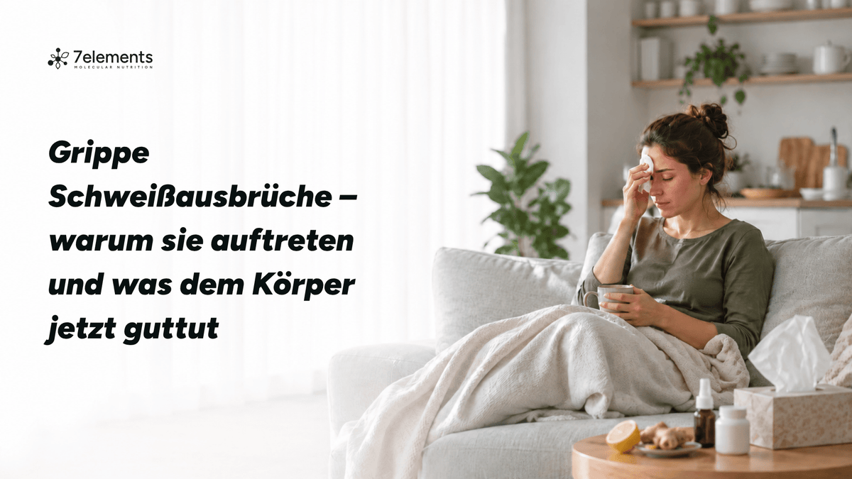 Grippe Schweißausbrüche – warum sie auftreten und was dem Körper jetzt guttut