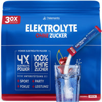 Elektrolyte ohne Zucker