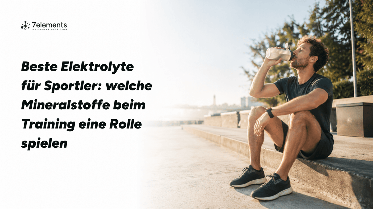 Beste Elektrolyte für Sportler: welche Mineralstoffe beim Training eine Rolle spielen