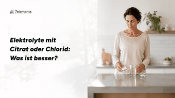 Elektrolyte mit Citrat oder Chlorid – was ist besser?