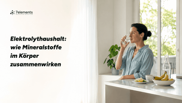 Elektrolythaushalt: wie Mineralstoffe im Körper zusammenwirken