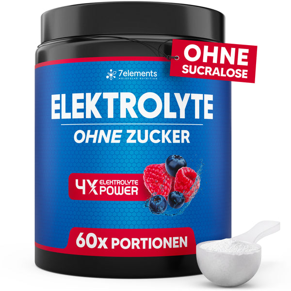 Electrolytes without sugar 