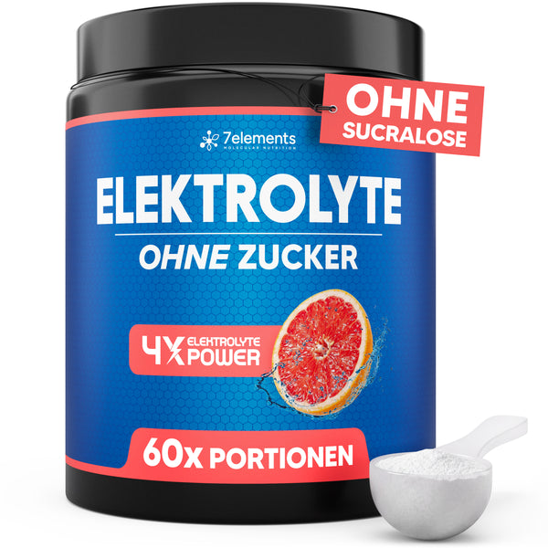 Electrolytes without sugar 