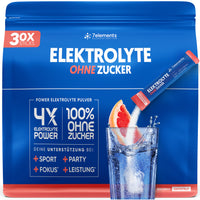 Elektrolyte ohne Zucker