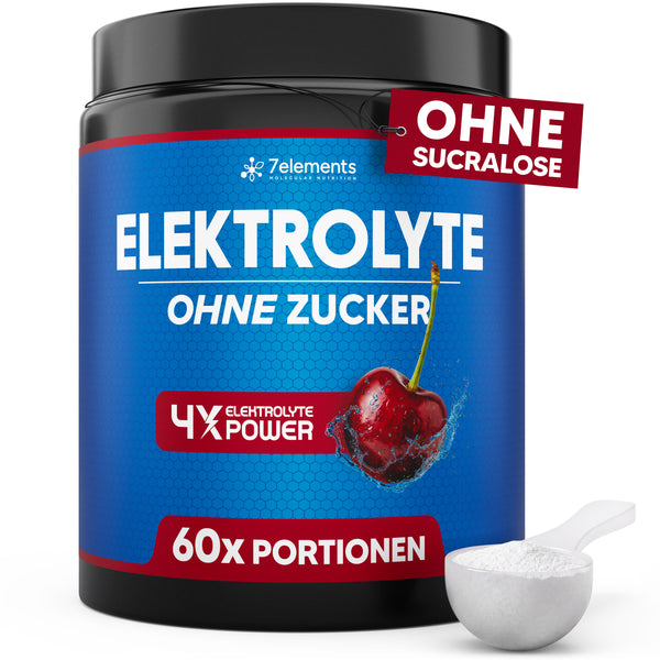 Electrolytes without sugar 