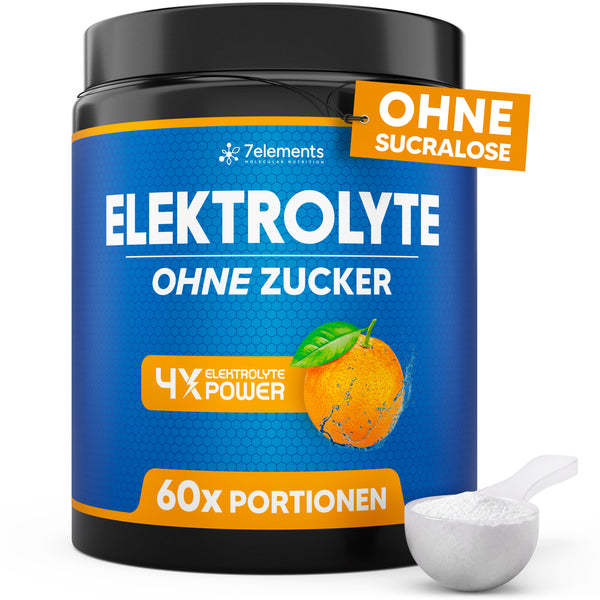 Electrolytes without sugar 