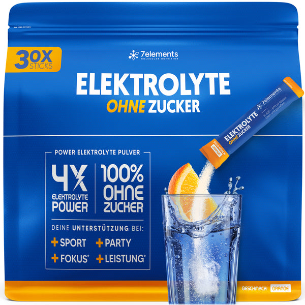 Elektrolyte ohne Zucker