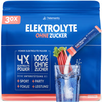 Elektrolyte ohne Zucker