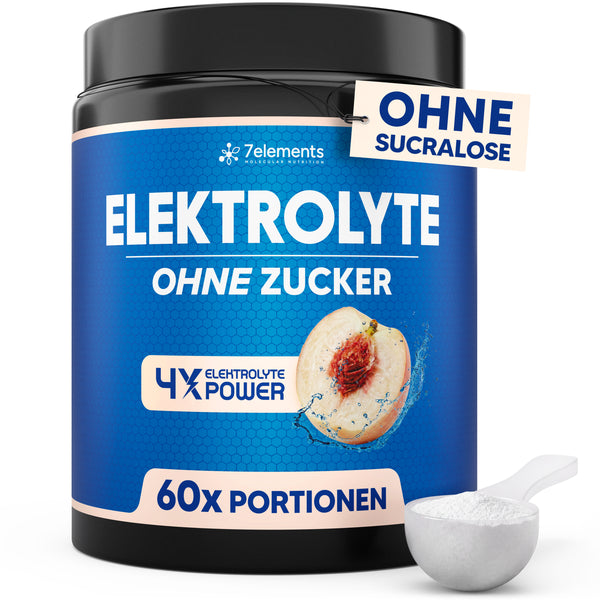 Electrolytes without sugar 
