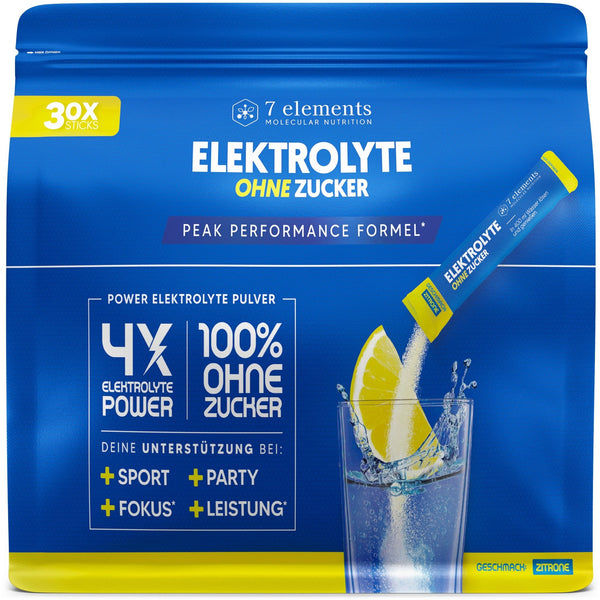 Elektrolyte ohne Zucker
