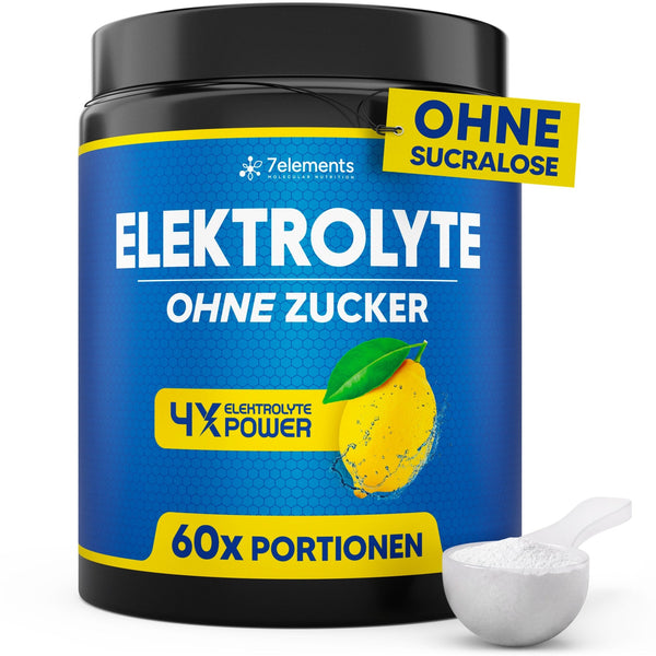Electrolytes without sugar 