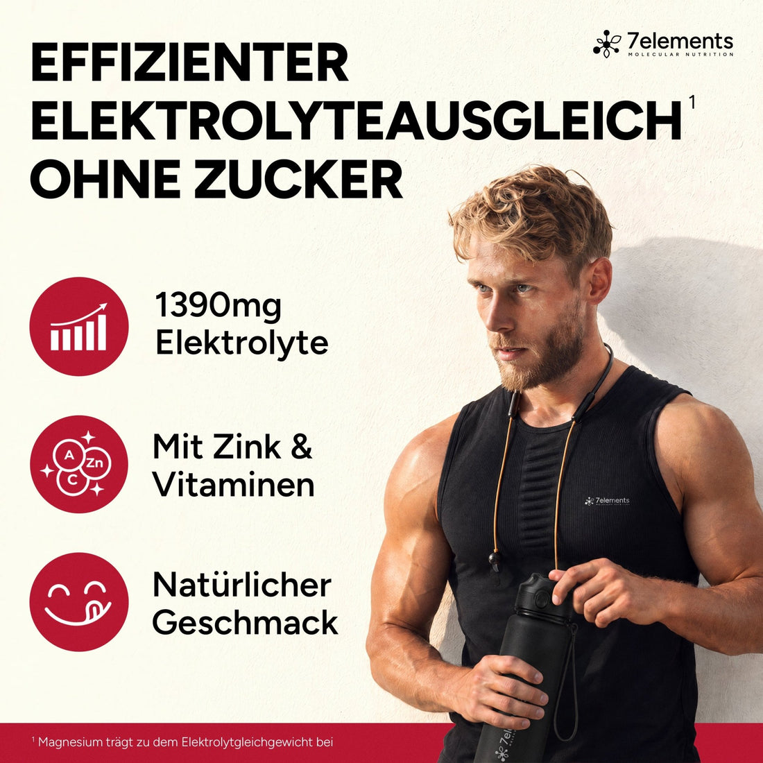 Elektrolyte ohne Zucker