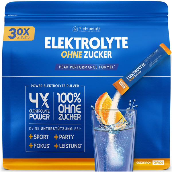 Elektrolyte ohne Zucker